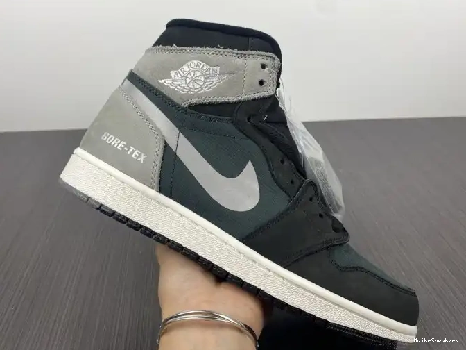 MaikeSneakers Grey Jordan Black Element Retro 1 Gore-Tex Particle High DB2889-001 0520
